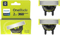 One Blade X2 360 Dual-Way Blade Compatible with All Onebalde Philips – QP420.50
