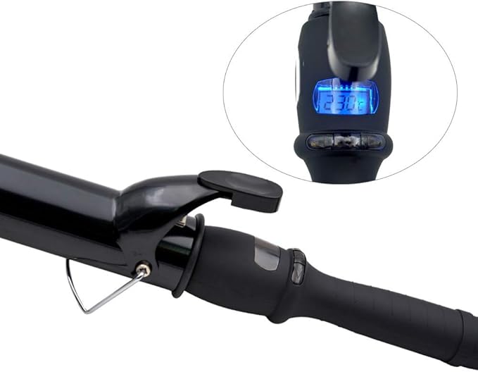 Ceramic Hair Curler 38mm Hair Styling Tools LCD Curling Iron Digital Hair Roller Magic Hair Curling Wand Irons