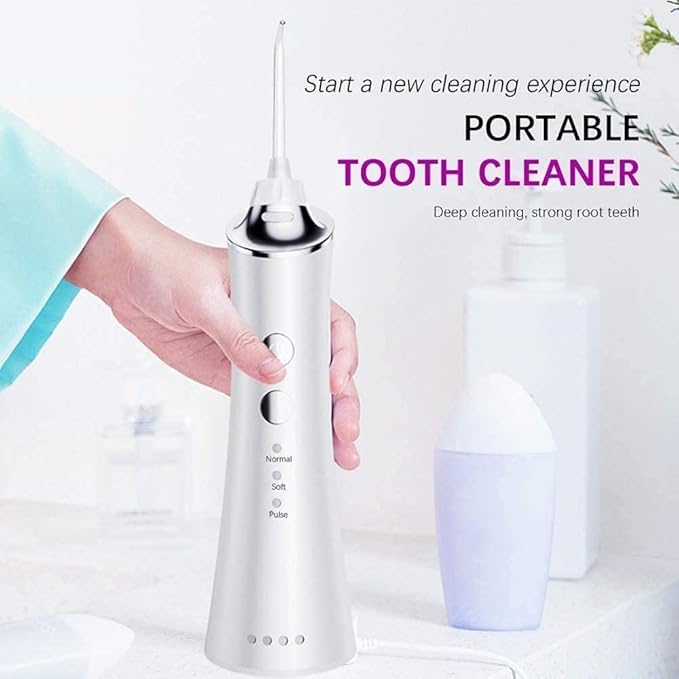 Cordless Water Flosser Portable Oral Care Device Ipx7 Waterproof &amp 3 Modes 150ML for Travel Home