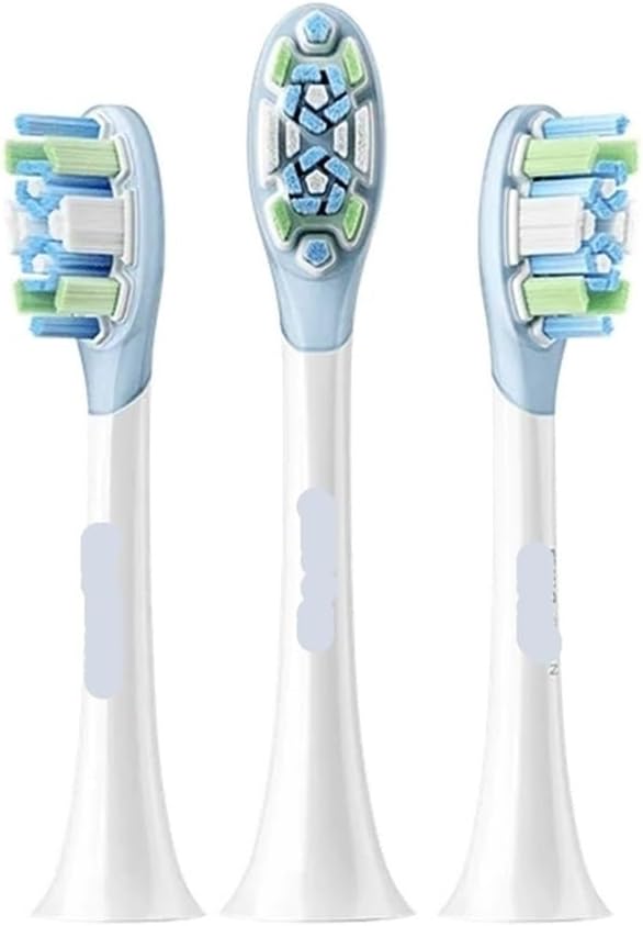 Compatible Replacement Brush Heads Compatible for XIAOMI Mijia Toothbrush MES609/610 Pro 3PCS(Sensitive 3 pcs)