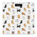 Men's Smart Scale for Body Weight Digital Bathroom Weighing Scale Automatic Switch Energy Saving Scale Compatible with Cute Cats