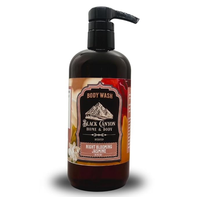 Black Canyon Night Blooming Jasmine Scented Body Wash 16 Oz