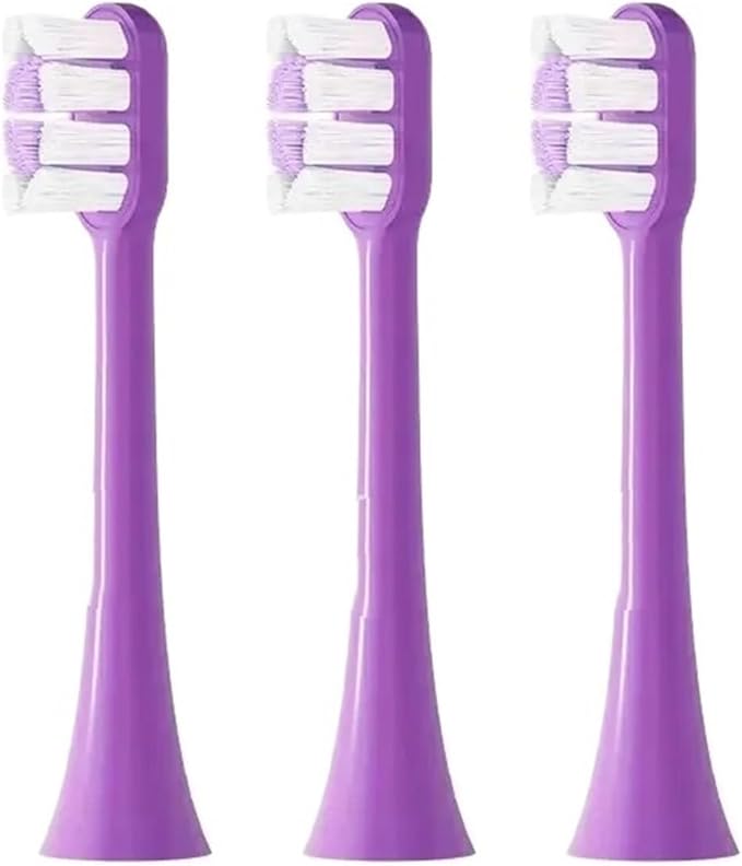 Replacement Toothbrush Heads Compatible for Revyline RL070 Electric Accessories Nozzles Bristles(16PCS Black)