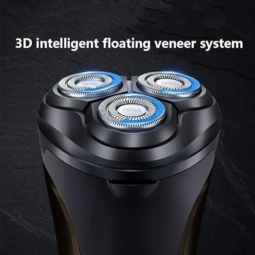 Electric Razor for MenRechargeable Rotary Mens Electric Shaver Wet Dry Waterproof with Pop-up Beard Trimmer
