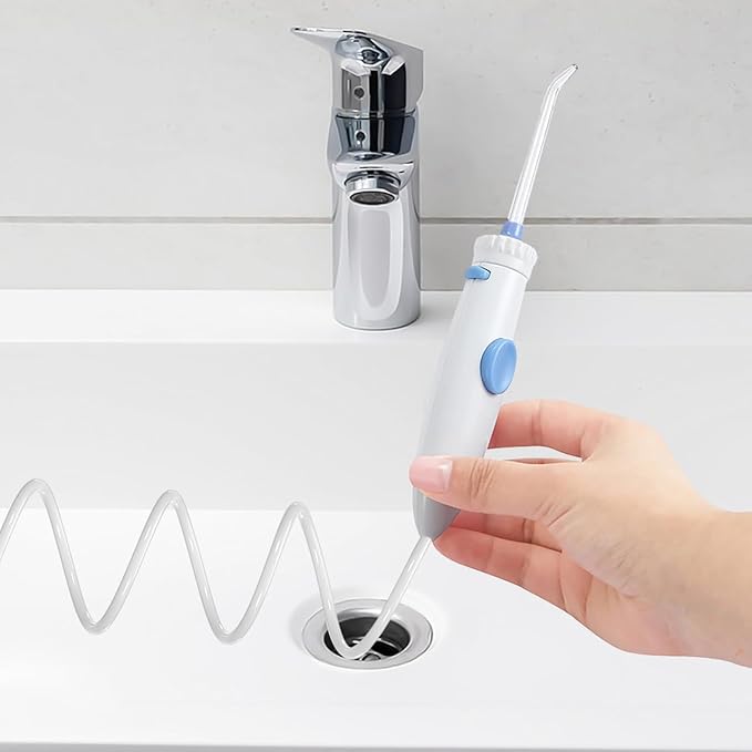 Dental Irrigators Hose Replacement Compatible with Waterpik Water Flosser Wp-100 Wp-660 Water Flossing Hose Tubing for Precise Tooth Cleaning and Easy Installation