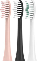 Replacement Toothbrush Heads Compatible for Revyline RL085 Electric Accessories Nozzles Bristles(16PCS Black)