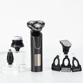 Head Shavers for Bald Men 3D Electric Shaver Razor for Men IPX7 Waterproof Wet &amp Dry Dual Use LCD Display Face Beard Trimmer Shaving Razor Shaving Machine