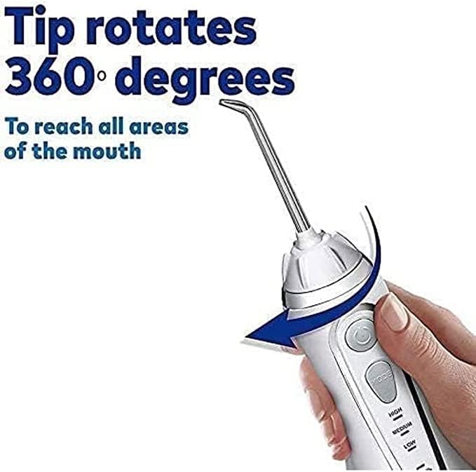 Water Flosser Professional for Dental Oral Irrigator Portable and Rechargeable IPX7Water Teeth Cleaner Picks for Home Travel