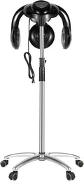 Hair Hood Dryer 1400W Professional Standing Hair Dryer Hair Color Processor Stand Up Bonnet Hair Dryer Salon Equipment with Smooth Wheels &amp Height Adjustable for Hair Salon or at Home Hair Care