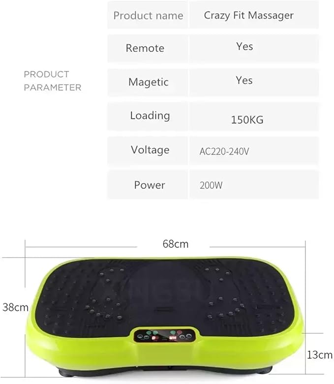 High-Power ABS Vibration Plate Fitness Equipment Vertical for Abdominal Strengthening Fat Electromagnet 1Pcs
