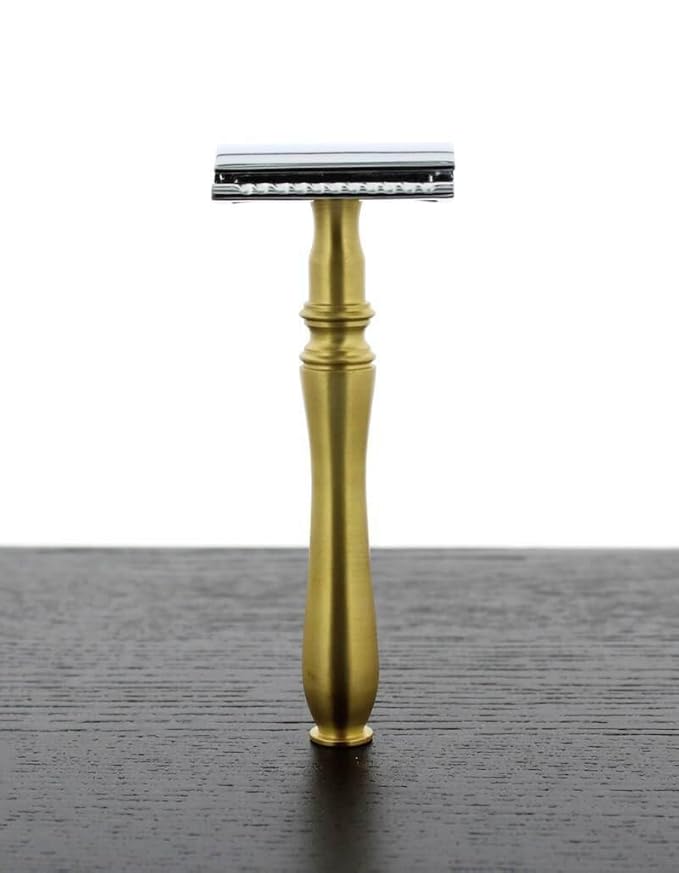 West Coast Shaving Vintage Collection Razor 77BR Brass (WCS Exclusive Closed Comb (Lithe))