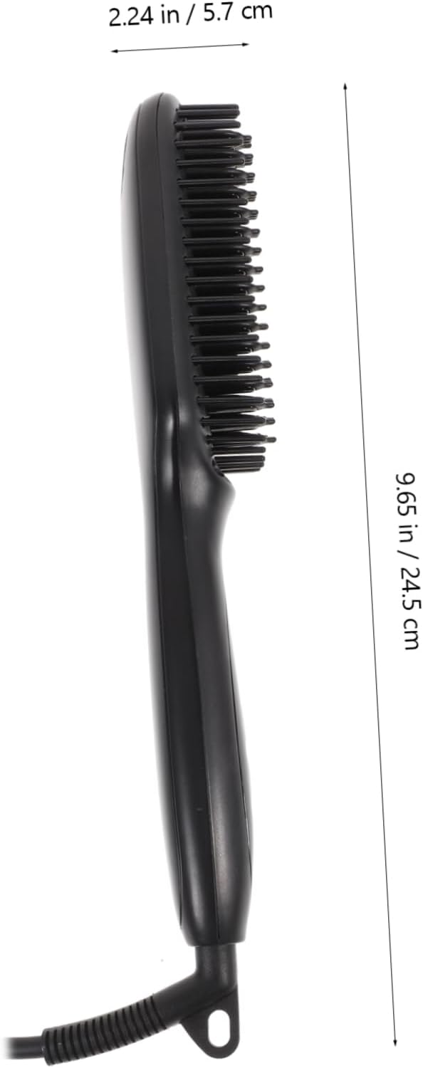 LIFKOME Hair Straightening Brush Hair Styler for Women Men Electric Comb Heat Resistant Temperature Settings