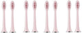 Compatible for SUBORT S7 Brush Heads Electric Toothbrush Replacement(8 Pink Brush Head)