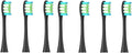 Compatible for Oclean Flow/X/X PRO/ Z1/ F1/ One/Air 2 /SE Brush Heads Soft Sonic Toothbrush Vacuum Bristle 7pcs Replacement(7pcs Black)