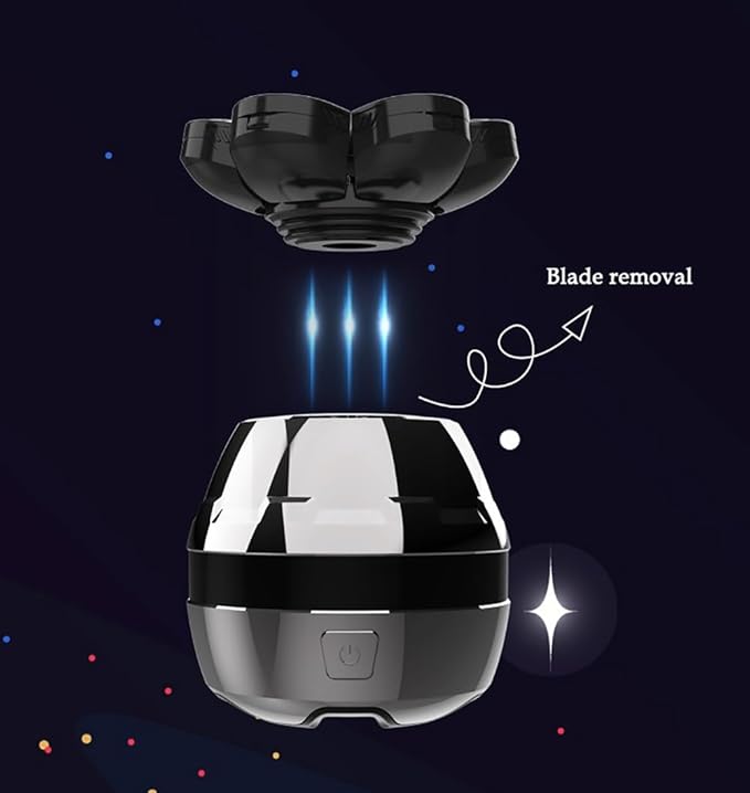 Head Shaver for Men 6 in 1 Electric Shaver 6 Head Razor Electric Bald Machine Beard Razor Full Body Wash Wet &amp Dry