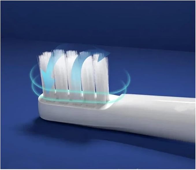 8PCSCompatible for XIAOMI MIJIA T100 Replacement Brush Heads Sonic Electric Toothbrush Vacuum Dupont Soft Bristle Suitable
