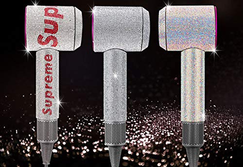 Bright Diamond Sticker Decals for Dyson Supersonic Hair Dryer HD01 HD03 HD07 HD08 HD15(Pure Diamond)