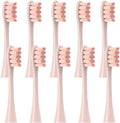 10PCS Vacuum Sealed Packed Replacement Brush HeadsCompatibility for Oclean X PRO/ Z1/ F1/ One/Air 2 /SE Soft Deep Cleaning(10pcs Pink)
