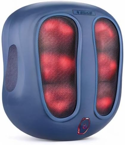 Nekteck Foot Massager with Heat Shiatsu Foot Massager for Neuropathy Plantar Fasciitis Electric Heated Foot Massage Machine for Pain Relief and Circulation Gifts for Man Woman Her Him Birthday