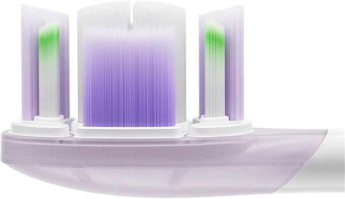 Compatible for XIAOMI MIJIA Sonic-Sweep Toothbrush Pro Replacement Heads (3 Pack) - Shock-Absorbing Food-Grade Fade Reminder Copper-Free