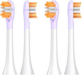 Toothbrush Replacement Brush Head Compatible with HX3/6/9 Series economical Medium Soft bristles 2(YH751-ORANGE)