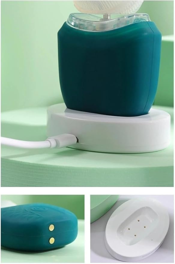 Adult U-Shaped Electric Toothbrush Sound Wave Soft bristled Male and Female Teeth Beauty Device Full Body Washing and Charging Automatic timed Teeth Cleaner