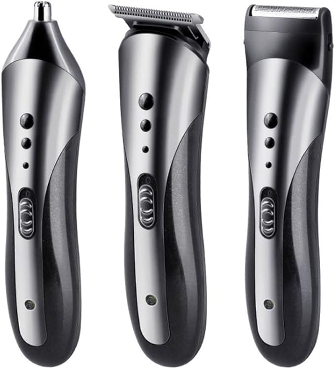 Ear and Nose Hair Trimmer Clipper for Men Women Eyebrow Facial Electric Hair Trimmer Safed Painless Stainless Steel Dual Edge Blades Professional Nasal Hair Removal (Color : B)