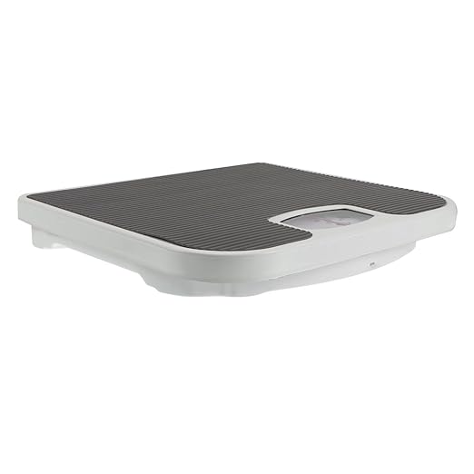 Uonlytech Mechanical Body Weighing Scale Gray Dial Bathroom Scale Accurate Analog Health Monitor for Home Use