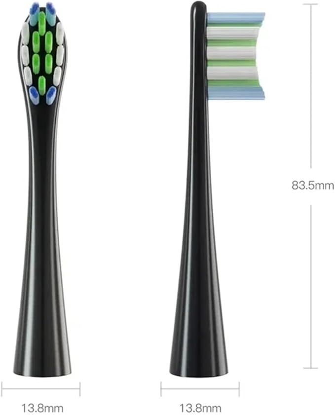 Compatible for Oclean X/X PRO/ Z1/ F1/ One/Air 2 /SE Sonic Electric Toothbrush Replacement Brush Heads Soft Bristle Nozzles Head(12 Green)
