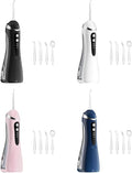 Water Dental Flosser for Teeth Cordless Portable Water Flosser with 3 Modes Rechargeable Electric kit Waterproof Electric Irrigator for Braces Sensitive Gums Home &amp Travel Use