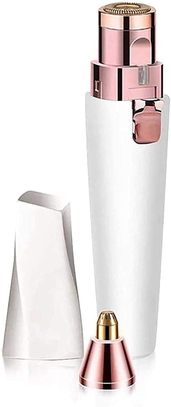 Nose and Ear Hair Trimmer2 in 1 USB Rechargeable Painless Ear and NoseWaterproof Stainless Steel Head Professional Painless Nose Hair Remover