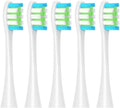 Replacement Brush Heads Compatible for Oclean Flow/X/X PRO/F1/ One/Air 2 Sonic Electric Toothbrush Blue Green Soft Bristle Nozzles(5 White)