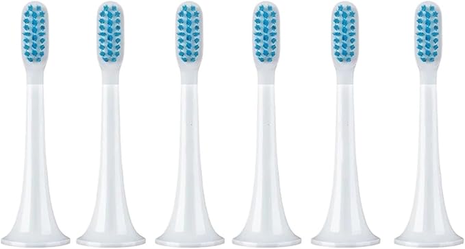 Compatible for XIAOMI MIJIA Sonic Electric Toothbrush Heads Brush for T100 T200 T200C T300 T301 T302 T500 T700(T300T500 Sensitive 6)