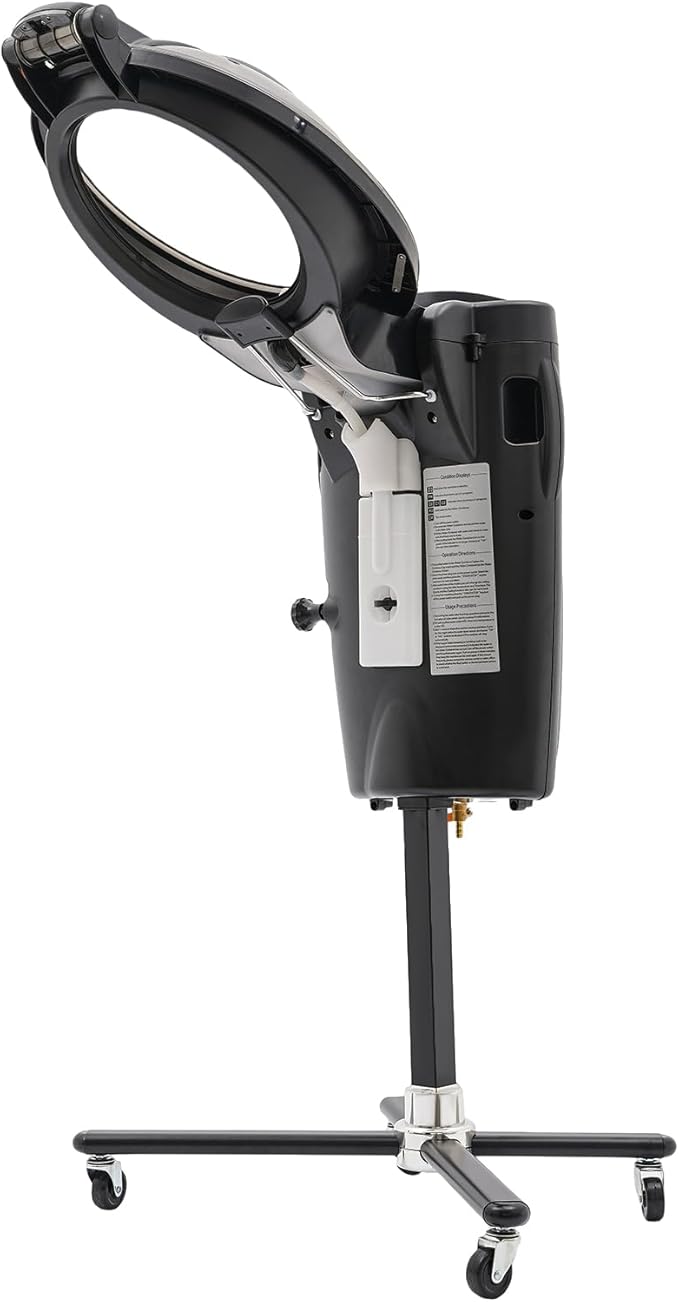 Salon Hair Steamer Hair Care and Restoration Steamer Multi-Function Hair Dryer Temperature and Time Adjustment with Hooded Evaporation Cap for Salon &amp Home Use