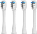 4pcs 8pcs Replacement Heads Compatible with DOCOLAB Sonic Electric Toothbrush MT001 Brush Dupont Nozzles(4pcs)