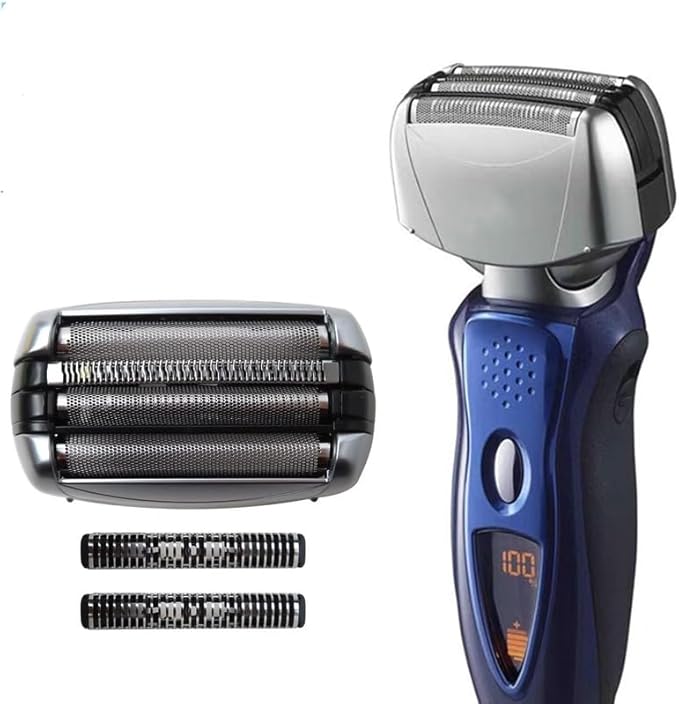 2024 Electric Razor for Men with Pop-up Trimmer Wet Dry 4-Blade Electric Shaver ES8243AA Replacement Outer Foil and Inner Blade for Panasonic ARC4 ES8243AA Cutter Head Accessories