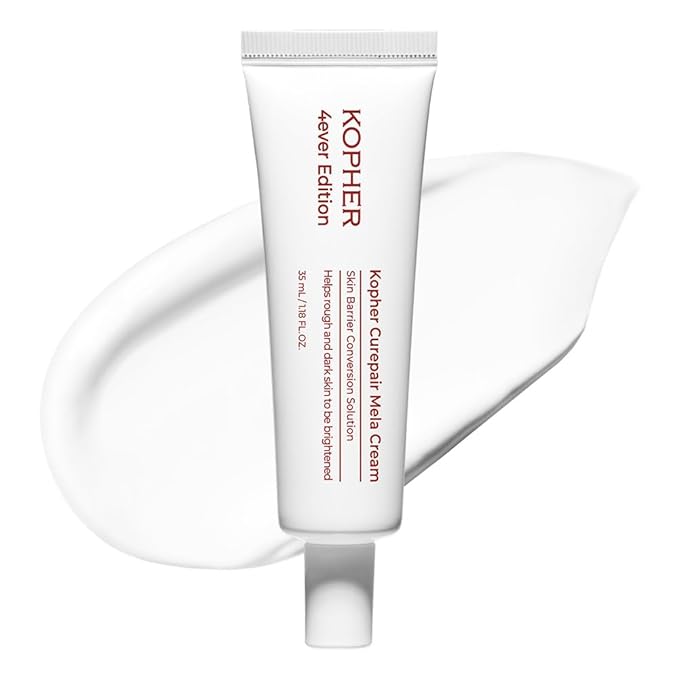 Kopher Curepair Mela Cream[4ever Edition] with 10GF Soothing &amp Repairing Moisturizer for Sensitive Skin - Redness Relief Barrier Strengthening Skin Korean Skincare (1.18 fl.oz.)