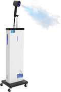 Nano Hair Steamer Professional Nano Mist Vaporizer &amp Hair Color Processor Negative Ion Blue Light + Deep Conditioning for Dry/Frizzy Hair Repair 1300W Smart Heating &amp Adjustable Mist