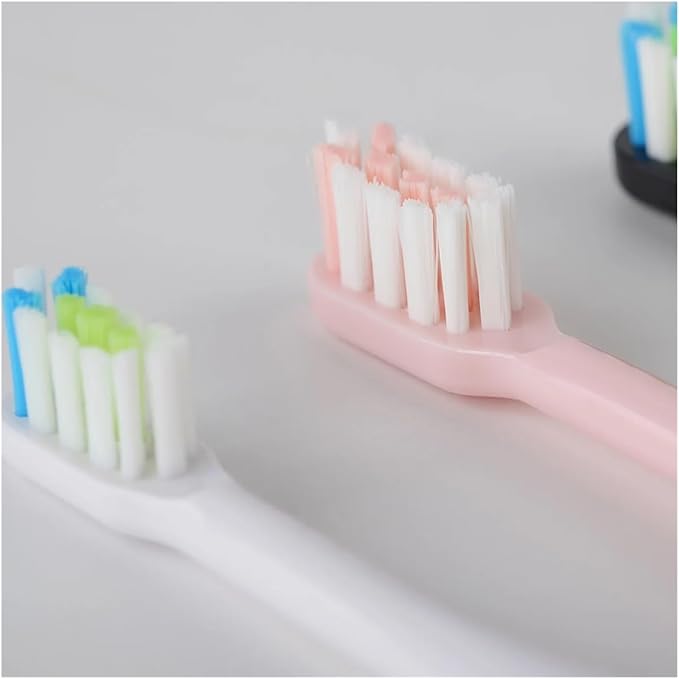 Replacement Brush Heads Compatible for SOOCAS X3U/X3Pro/X5 6/12pcs Bristle Electric Toothbrush Sealed Packed(SHUSHI-PK-12PCS)