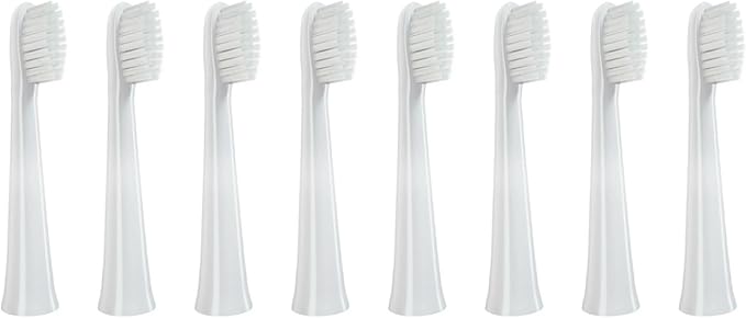 Replacement Toothbrush HeadCompatible for Panasonic Doltz DM71/DM81/DM711/DM712/DM61/DML1/DM31/PDM7B/MDB3A/WEW0972 Electric Toothbrush(8pcs Adult)
