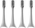 Replacement Toothbrush Head Compatible for t+/T2(4pcs Grey)
