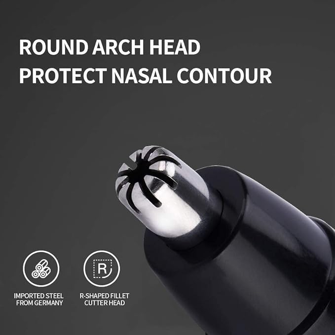 Hair Trimmer Portable USB Rechargeable Ear and Nose Hair Trimmer for Men and Women - Facial Hair Trimmer