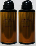 2 pack bath body Men's Collection Body Spray Deodorant 3.7 oz Vintage DEODORANT