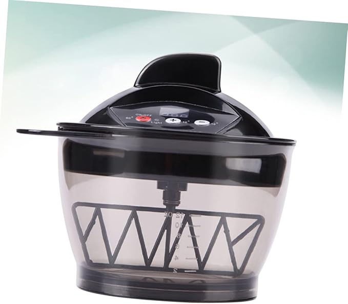 Electric Dye Stirring Bowl Mixer for Hair Coloring Automatic Cream Stirrer with Us Plug Durable Easy to Operate for Salon Home Use Reduces Waste for Hair Tinting