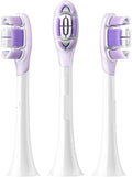 Compatible for XIAOMI MIJIA Sonic-Sweep Toothbrush Pro Replacement Heads (3 Pack) - Shock-Absorbing Food-Grade Fade Reminder Copper-Free