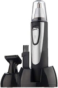 Professional PainlessEyebrow Sideburns Men Grooming KitBattery-OperatedEyebrow and Facial Hair Nose Hair Trimmer
