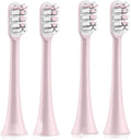 Compatible for SOOCAS Sonic Electric Toothbrush Heads Replacement X1 X3 X3U X5 Teeth Brush(Pink 4 pcs)
