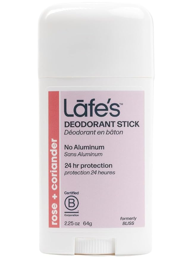 Lafe's Natural Deodorant | 2.25oz Aluminum Free Natural Deodorant Stick for Women &amp Men | Paraben Free &amp Baking Soda Free with 24-Hour Protection (Bliss/Extra Strength 2.25 Ounce (3-Pack))