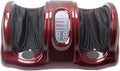 Foot Massager for Foot Ankle Nerve Pain with Remote Control 3 Gears Massage Speed 5 Massage Modes with Remote (Red)