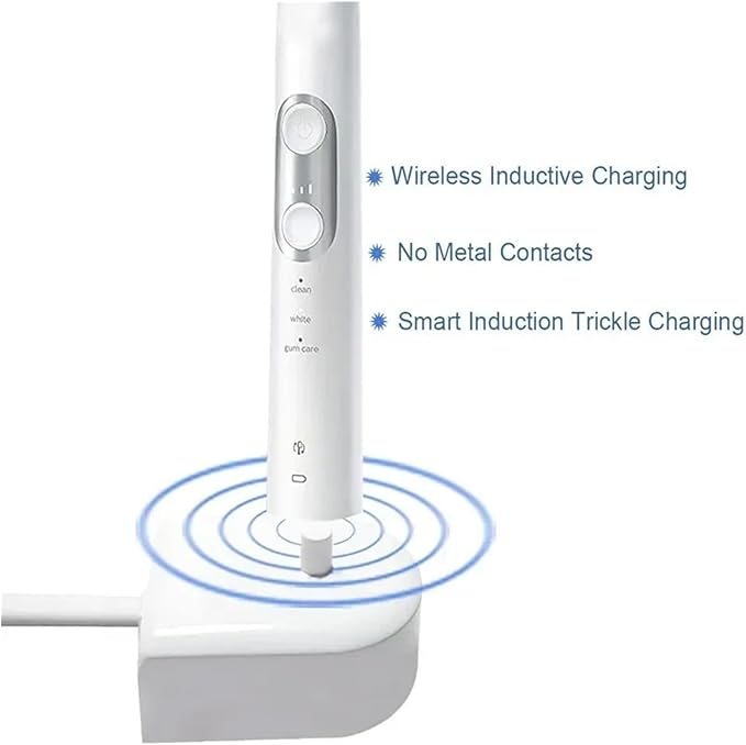 HX6100 Electric Toothbrush Charger Compatible For Philips Toothbrush HX8111 HX8141 HX8140 HX8211 HX8281 Portable Travel Charger(E Plug)